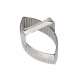Ausstecher oval spitz, geriffelt 15x8cm mit Griff