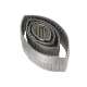 Ausstecher oval spitz, geriffelt 12x6cm