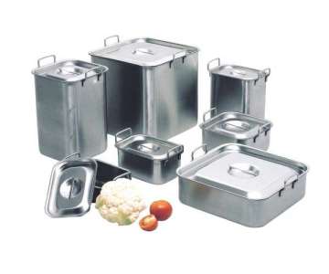Bain-Marie 24x24cm H: 23.5cm 13 lt., ohne Deckel