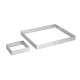 Tortenring quadratisch 20x20cm H: 2cm