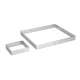 Tortenring quadratisch 28x28cm H: 2cm