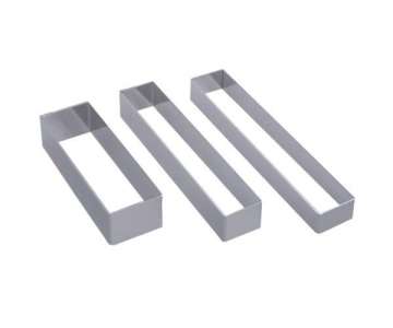Tortenring rechteckig 11.5x4cm H: 1.7cm