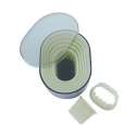 Ausstechersatz Oval gezackt 7-teilig 2-11cm H: 5cm