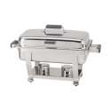 Chafing Dish GN 1/1 mit Deckel und 2 Brenner