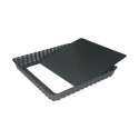 Tortenform geriffelt 23x23cm H: 2.7cm, Boden herausnehmbar