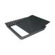 Tortenform geriffelt 23x23cm H: 2.7cm, Boden herausnehmbar
