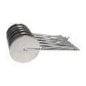 Teigschneider mit 6 glatten Rder