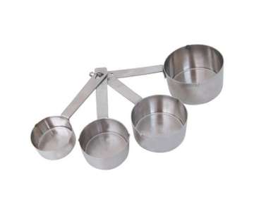 Messbecher-Set 4-tlg. 60/80/125/250ml