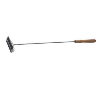 Ofenbrste Hart inkl. Kratzeisen B: 11.5cm L: 71cm