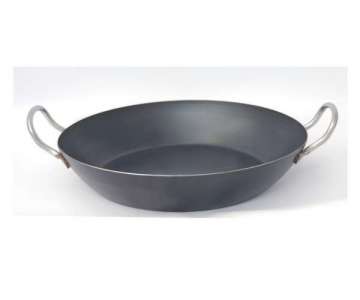 LA LYONNAISE Bratpfanne mit 2 Griffen � 24cm, Blaustahl