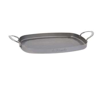 MINERAL B ELEMENT Eisen-Grillpfanne 38x26cm, Induktion