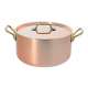 INOCUIVRE Bratentopf Kupfer/Edelstahl �20cm, Deckel