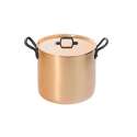 INOCUIVRE Kochtopf Kupfer/Edelstahl 20cm mit Deckel