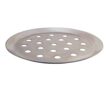 Pizzablech Alu gelocht  28cm
