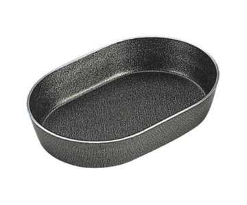 Kuchenform oval Alu Antihaft 11.5x8cm