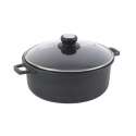 CHOC EXTREME Bratentopf Antihaft 28cm,Glasdeckel, Induktion