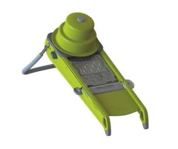 Mandoline Swing 2.0 grn, inkl. 3 Reiben