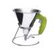 KWIK Saucen-u. Fondanttricher 0.8 lt.  15cm, grner Griff