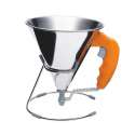 KWIK Saucen-u. Fondanttricher 0.8 lt.  15cm, oranger Griff