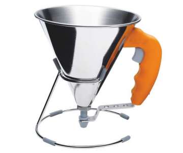 KWIK Saucen-u. Fondanttricher 0.8 lt.  15cm, oranger Griff