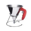KWIK Saucen-u. Fondanttricher 0.8 lt.  15cm, roter Griff
