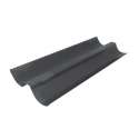 Blech gewellt fr 2 Baguettes 35x14cm Blaustahl