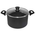 Bologna Granitium Kochtopf m. zwei Griffen u. Deckel, 24 cm