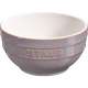 Keramik Schssel mittel, antik-grau, 14 cm