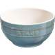 Keramik Schssel gross, antik-trkis, 17 cm