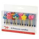 Kerzen 8 Stk. Prinzessin