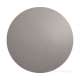 Tischset Lederoptik cement, rund 38cm