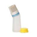 Glaze Gebckpinsel m. Behlter, grau, 5.3x13.3x4.3 cm