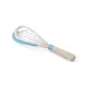 Whiskle Schneebesen m. Silikonrand, blau, 30.2x8x7 cm