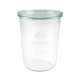 WECK Sturzglas 850ml RR100 mit Deckel