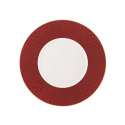 Intrecci Platzteller 33cm rot (passt zu Twin Glas rot)