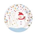 Teller Karton, 8 Stk. Weihnachten 23cm