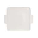 Pyro Deckel/Untersatz quadr. zu Ofenform weiss 29x24cm