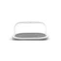 Osmos Butterdose Marmor Optik schwarz/weiss 17x13x8cm