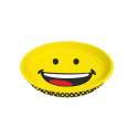 Smiley Tablett rund, Emoticon happy 33x4 cm