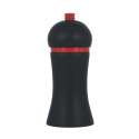 Pfeffermhle schwarz mit rotem Ring 11cm