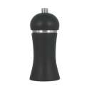 Pfeffermhle schwarz mit Aluring 11cm