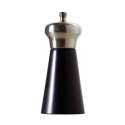 Pfeffermhle schwarz/versilbert 11cm