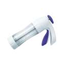 Cookie Presse m. 12 Aufstzen, weiss