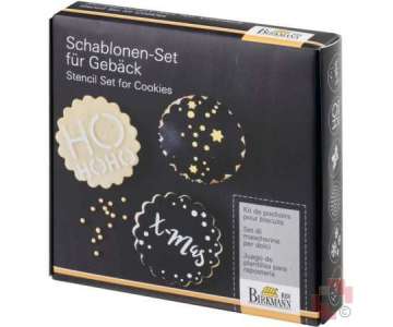 Birkmann Schlablonen-Set Christmas