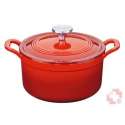 Spring Brter Guss mit Deckel rot