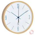TFA Funk-Wanduhr Buche 25.5cm