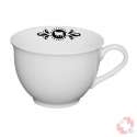 Steinlin Tasse lpler Kuh weiss