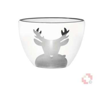 Steinlin Apro-Schale Hirsch weiss