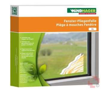 Windhager Fensterfliegenfalle 2St/SB