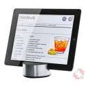Blomus Tablet Halter Inox/schwarz 8cm